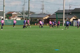 サッカー部 人工芝グラウンドお披露目会 佐野日本大学高等学校