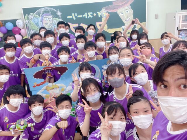 デカリボン　JK 体育祭 紫 令和4年度 顕桜祭 │ 佐野日本大学高等学校